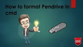 how to format pendrive in command prompt (cmd)