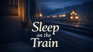 Sleep on the Train | Night Train Sounds & Gentle Meditation