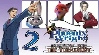 So many new voices! - (Ep 2) Phoenix Wright: Burrow for the Turnabout