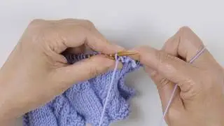 A great stitch to knit a cozy sweater or blanket - BomBom Stitch