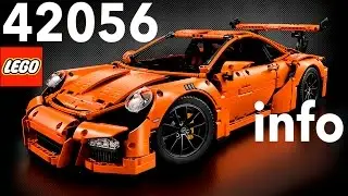 [ENG SUBS] FIRST IMAGES LEGO Technic 42056 Porsche 911 GT3 RS официальные новости от ЛЕГО