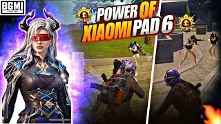🔥 Xiaomi pad 6 bgmi test/gameplay 🔥 sensitivity & control💯#bgmi #bgmishorts #shaandargamer