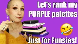 Ranking my PURPLE Palettes😍😅💜