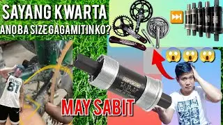MALI ang sukat ng bottom bracket ang nabili mo?? NAKU SAYANG ang pera, alamin po natin?