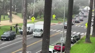 Police chase stolen truck through Santa Monica