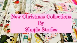 New Christmas Collections by Simple Stories! Hard Candy Christmas and Vintage Flannel Season 