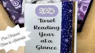 Make a Yearly Tarot Booklet