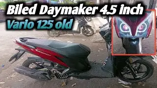 Cara pasang lampu daymaker 5 kabel Vario 125 old