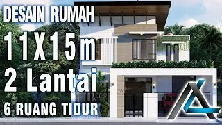 DESAIN RUMAH 11 X 15  meter I Subscriber &ndash; DESAIN RUMAH KONTEMPORER  MODERN - GIVEAWAY