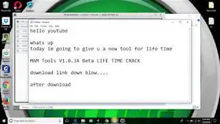 MAM Tools V1 0 3A Beta LIFE TIME CRACK { By PS 2018 }