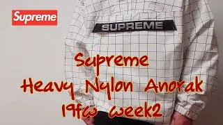 Supreme Heavy Nylon Anorak 19fw week2 シュプリーム アノラック