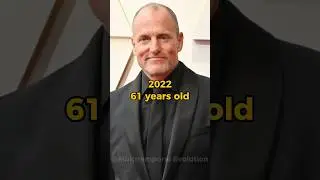 WOODY HARRELSON DEVOLUTION (2024-1986) #shorts