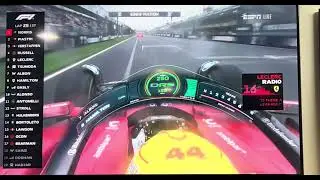 2025 F1 Leclerc is Full of Water. Team Radio Responds...