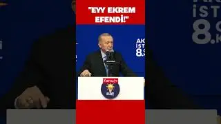 Cumhurbaşkanı Erdoğan, İmamoğlu&rsquo;na seslendi! 