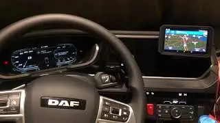 Новый DAF XG 480 FT.  Webasto. Решаем проблему.