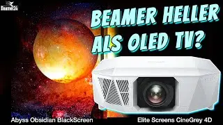 Beamer heller als OLED? Schlägt der Epson QL7000 einen OLED TV mit der Abyss Obsidian Blackscreen?