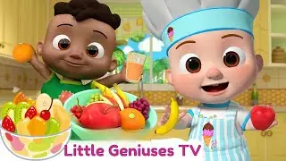 Fruits and Vegetables Song!🥦🥕 - Healthy Eating Song - Nursery Rhymes & Kids Songs