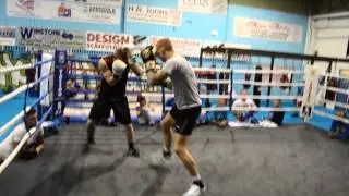 bristol boxing sparring vs a A class boxer