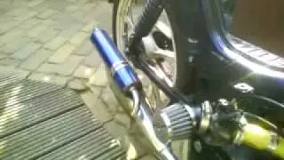 tomos airsal 65 cc  dellorto 17.5  technigas next r chrome edition