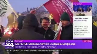 Florin Barbu „salută” votul din PE prin care acordul cu Mercosur este trimis la CJUE