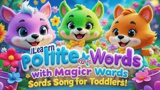 🎶✨ Learn Polite Words with Our Magic Words Song for Toddlers! ✨🎶