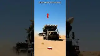 Mobile SAM System Firing on the Move (AI Animation ) #shorts