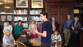 Simon English Wins Gettysburg Address Competition