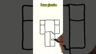 How to DRAW STEVE MINECRAFT  #drawing #art #easydrawing #&ccedil;izim #draw #kolay&ccedil;izimler #howtodraw