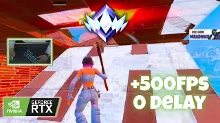 HIGH KILL GAMEPLAY +500 FPS 🚀 | ASMR Fortnite Gameplay (Razer Huntsman Mini)