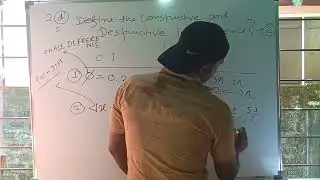 🟡BSC/ NEET / JEE : Constructive and Destructive Interference |   Class 12 Physics