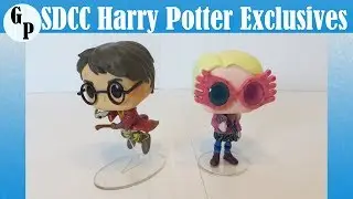 SDCC Exclusive Harry Potter & Luna Lovegood Funko Pops - Summer Convention 2017