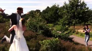 Sterke Fotograaf: the flying groom