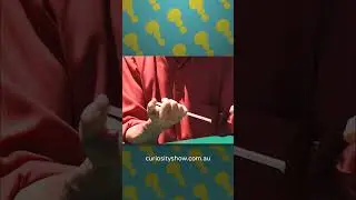 Straw pierced potato