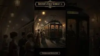 America&rsquo;s First Subway: Boston 1897 | History of Public Transit #americanhistory #ushistory