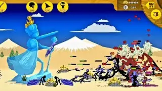 EPIC FIGURE ICE VS FLASH ARMY | Stick War Legacy Mod | burngam