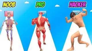 Human Run - NOOB vs PRO vs HACKER