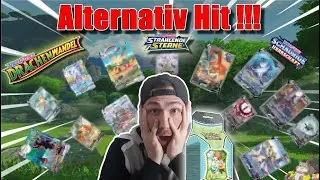 🔥😱Wir k&ouml;nnen doch ALTERNATIVE Artworks ziehen!!😱🔥Professor Esche Premium Kollektion! Pokemon Opening