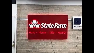 Изготовленные на заказ металлические вывески для бизнеса &mdash; State Farm | ShieldCo Art