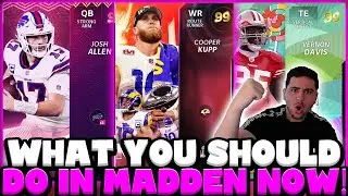 WHAT TO DO IN MUT 22 RIGHT NOW! GET FREE TRAINING AND DO THIS RIGHT NOW! MADDEN 22 ULTIMATE TEAM!