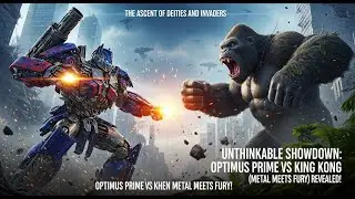 Unthinkable Showdown: Optimus Prime vs King Kong (Metal Meets Fury) Revealed!