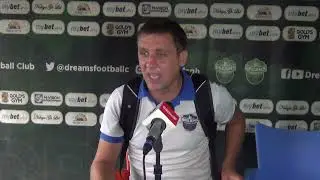 Vladislav Viric resigns as head coach of Dreams FC after 1-0 defeat to Berekum Chelsea on Sunday