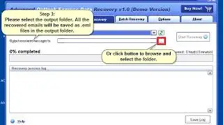 DataNumen Outlook Express Drive Recovery Video Tutorial(Demo Version)