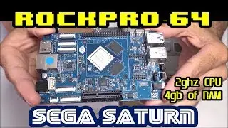 RockPro 64 Sega Saturn Emulation Test using Retro Arena Beta Image