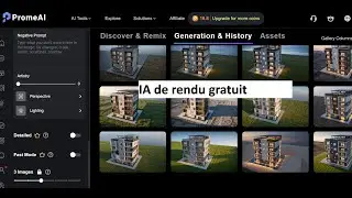 IA gratuit de rendu architectural