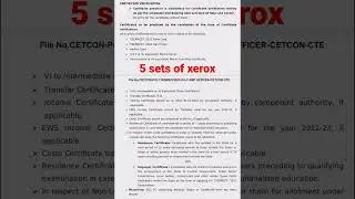 Required documents for certificate verification @TSEAMCET 2022
