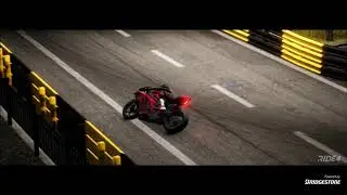 Milestone RIDE 4 Time trial replay. Ducati Panigale V4 R. Macau, Midnight.