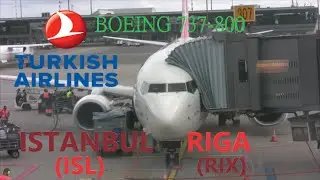 Turkish Airlines | Boeing 737-800 (ECONOMY) |  ISTANBUL (IST)  -  (RIX)  RIGA  |