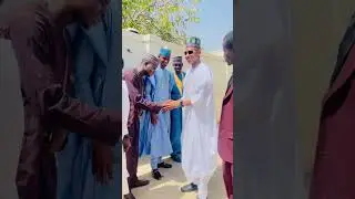 Vice President Kashim Shettima jnr depart Abuja for Maiduguri.