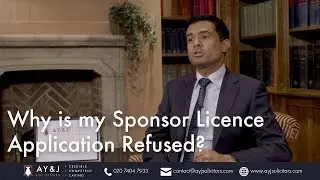 Why is my Sponsor Licence Application Refused?