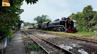 SRT Heritage Steam Train Bangkok Thailand Uruphong Junction